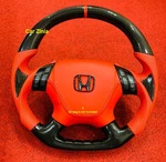 Honda Accord CL7 CL9 Acura Tsx 2003-2008 Bottom Flat & Top Round Steering Wheel. Fixed Price $265.00.