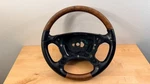 03-09 Mercedes Benz W209 R230 CLK320 CLK500 SL500 Steering Wheel Black/wood Oem. Fixed Price $250.00.