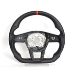 Full Leather Flat Steering Wheel For Audi S8 A6 A7 Q7 Q8 RS7 RS6 2019-2024. Fixed Price $284.05.