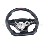 12-13 Corvette C6 Carbon Fiber Perforated Leather Red Stripe Steering Wheel. Fixed Price $399.98.
