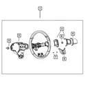 Genuine Mopar Steering Wheel 1TL38DX9AH. Fixed Price $457.21.