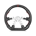 Carbon Fiber Steering Wheel For Chevy Corvette C5 1997-2004 D-shaped Flat-bot.... Fixed Price $351.06.