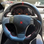 Full Leather Steering Wheel Red Line Fit Infiniti G35 2004-2007 Stitch. Fixed Price $249.00.
