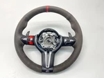 15-19 Bmw F85 F86 X5M X6M Steering Wheel W/ Paddle Shifter Black Wrapped* Oem. Fixed Price $314.96.