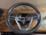 2014-2021 Jeep Cherokee Steering Wheel Black Leather.. Fixed Price $99.99.