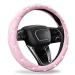 Superkaka Pink Steering Wheel Cover 2025, Auto Cute Diamond Bling. Fixed Price $24.07.