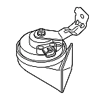 Genuine Kia Horn 96611-K0100. Fixed Price $48.64.