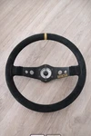 Sparco Steering Wheel Alcantara + D1 Spec Quick Release. Fixed Price $230.00.