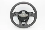2012-2015 Audi Q7 3-SPOKE Steering Wheel Black Leather W/ Paddle Shifters. Fixed Price $259.42.