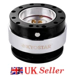 Kyostar Universal Aluminum Steering Wheel Quick Release Hub Snap Off Adapter Kit. Fixed Price $49.28.