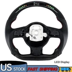 Carbon Fiber Led Steering Wheel For 07+ Audi R8 Tts RS3 Ttrs RS6 Flat Bottom. Fixed Price $540.55.