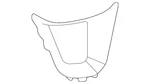 Genuine Volkswagen Trim 5H0-419-659-K-UXQ. Fixed Price $28.02.