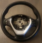 12-17 14 Bmw 328XI Black Leather Wrapped Steering Wheel F30. Fixed Price $21.25.