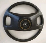 Oem Audi 85 4000S Quattro 80 90? Leather Steering Wheel Sun Damage #443419655C. Fixed Price $50.00.