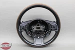 2013 Jaguar Xjl Steering Wheel Black/wood Paddle Shift AW933F563GG8PVJ Oem. Fixed Price $99.11.