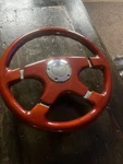 Raptor 15" Mahogany Wood Steering Wheel(read Description). Fixed Price $100.00.