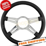 Lecarra 93201 Black 14" Mark Elegante Steering Wheel. Fixed Price $293.62.