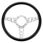 3-SPOKE Steering Wheel Lightening Holes Types Billet Aluminum. Fixed Price $317.98.