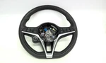 2017-2019 Alfa Romeo Giulia Ti Steering Wheel Black Leather, W/switch Oem. Fixed Price $108.00.