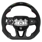 Carbon Fiber Led Colorful Steering Wheel Fit 15+ Dodge Hellcat Charger Durango. Fixed Price $409.99.