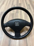 92 93 94 95 Honda Civic 5GEN, Crx Del Sol Steering Wheel Kitblack 3SPOKE Oem Jdm. Fixed Price $320.00.