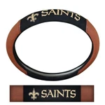 Nfl - New Orleans Saints Football Grip Steering Wheel Cover 15" Diameter. Fixed Price $58.48.