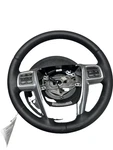 12-16 Chrysler Town Cntry Steering Wheel Black Leather W/ Vic 1YH451X9AB. Fixed Price $117.20.