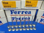 Ferrea 5000 Valves For Honda 2.0L 2.4L K20A2 K20Z K24A Acura Rsx. Fixed Price $239.95.