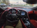 C7 Corvette Real Carbon Fiber Steering Wheel With Digital Rpm And Gauges. Fixed Price $1200.00.