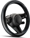 Hotor Universal 14.5-15" Leather Steering Wheel Cover Anti-slip Fit All Cars Suv. Fixed Price $17.99.
