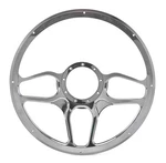 Billet Specialties Steering Wheel 1/2 Wrap 15.5IN Win Lite Black. Fixed Price $461.78.