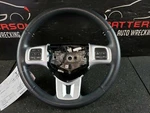 15 Dodge Journey Leather Wrapped Steering Wheel W/ Accessory Control Black ALX4. Fixed Price $85.00.