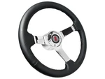 14" Chrome Black Leather Steering Wheel Kit For 1981-94 Oldsmobile Cutlass 442. Fixed Price $278.99.