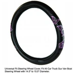 Bdk Purple Butterfly Car Truck Suv Van Boat Steering Wheel Cover. Fixed Price $14.94.