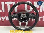 2020-2024 Audi A4 A5 Q5 Q7 Q8 Heated Steering Wheel Leather (black) Oem 68 Kmi. Fixed Price $139.44.