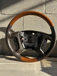 2008-2012 Buick Enclave Steering Wheel Wood Grain Cocoa Brown Leather Oem 259615. Fixed Price $88.98.