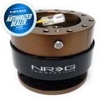 Rare Nrg Quick Release Gen Bronze Body Black Ring + Hardware SRK-200BR-BK. Fixed Price $132.00.