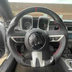 Real Carbon Fiber Sport Steering Wheel Fit Chevrolet Camaro Ss 2010-2011 Manual. Fixed Price $359.00.