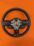 15-17 Ford Mustang Gt Steering Wheel Black Leather W/switches Carbon Fiber Oem. Fixed Price $124.99.