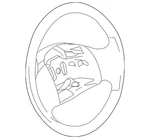 Genuine Ford Steering Wheel AC2Z-3600-BA. Fixed Price $311.85.