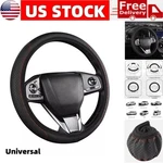 Car Steering Wheel Cover Anti-slip Protector Universal 14.5-15 Inch. Fixed Price $24.28.