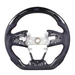 Led Carbon Fiber Steering Wheel For 2016-2021 Honda Civic Racing Style Us Stock. Fixed Price $272.99.