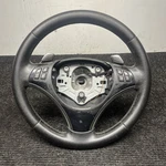 06-10 Oem Bmw E92 E93 335 Sport Steering Wheel Black Leather W/ Paddles. Fixed Price $71.96.