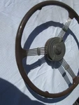 Banjo Steering Wheel 1937, 1938 Ford. Fixed Price $750.00.