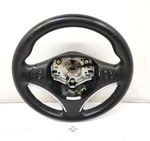 07-11 Oem Bmw E82 E90 E92 E93 X1 328 335 Sport Leather Steering Wheel Black Mt*. Fixed Price $105.04.