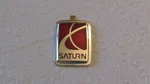 New Oem Red Saturn Series Steering Wheel Nameplate Emblem Badge 21049057. Fixed Price $9.99.