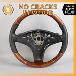 09-12 Mercedes R230 SL550 SL600 Steering Wheel Wood W/paddle Shifters Black Oem. Fixed Price $374.23.