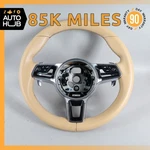 15-21 Porsche Cayenne Macan Steering Wheel W/paddle Shifters 95834780400 Oem. Fixed Price $305.23.