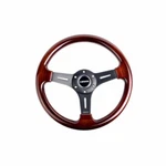 Nrg ST-015-1BK Matte Black Spoke Center 330MM Classic Wood Grain Wheel New. Fixed Price $176.00.