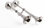 12V Electric Dual Trumpet Marine Horn Stainless Steel Universal Rv Truck, Silver. Fixed Price $179.46.